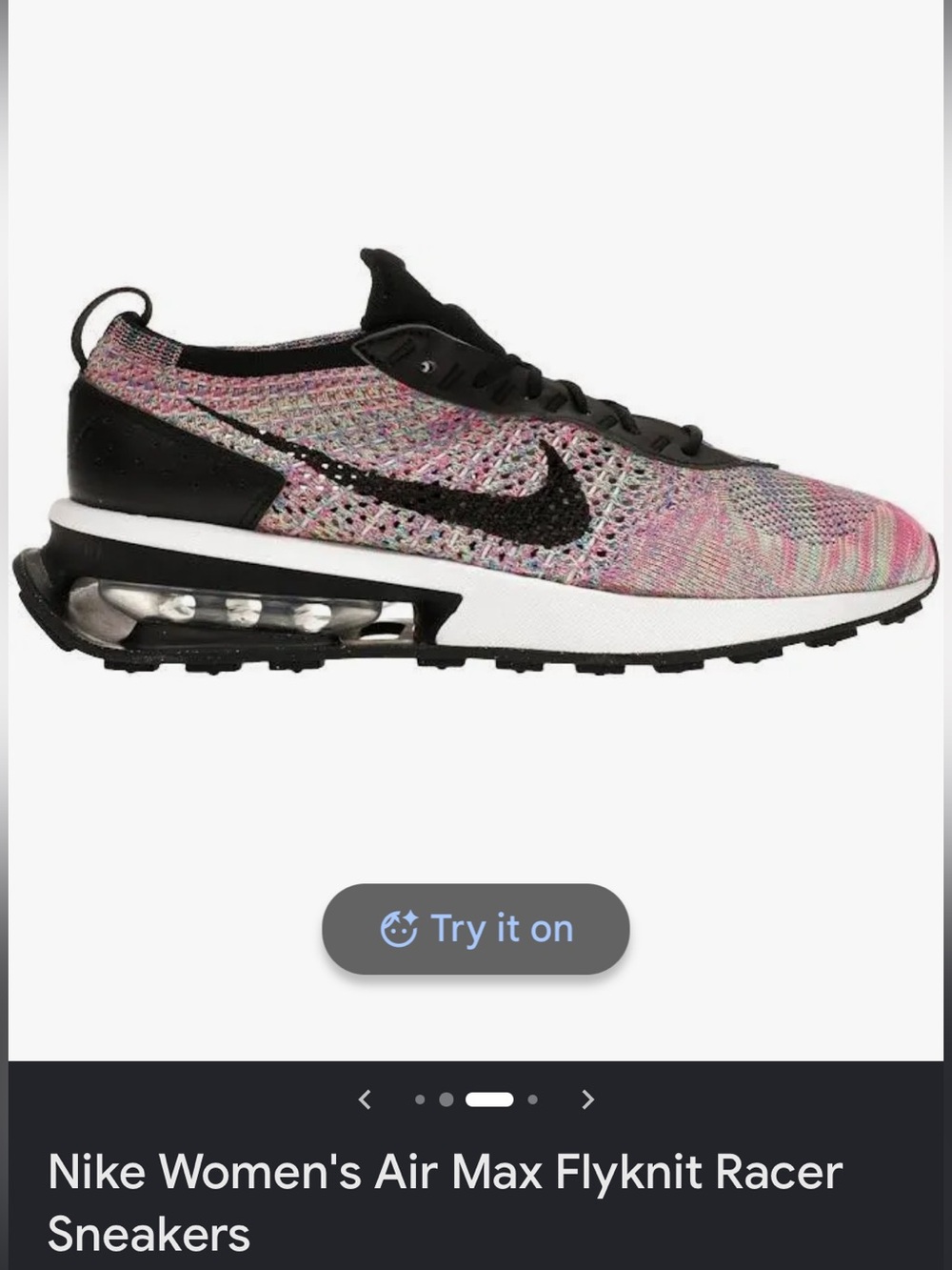 NIKE women sneakers Nike Nike Women's Air Max Flyknit Racer